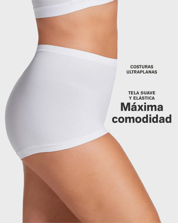 Panty tipo bóxer de ajuste perfecto