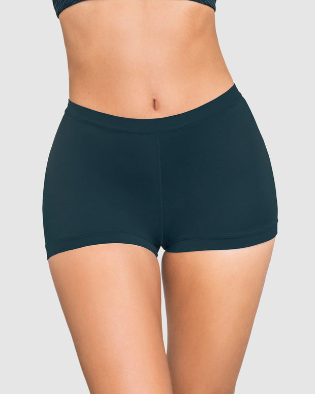 Panty tipo bóxer de ajuste perfecto