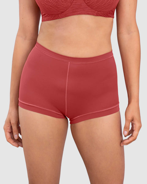 Panty tipo bóxer de ajuste perfecto#color_391-rojo