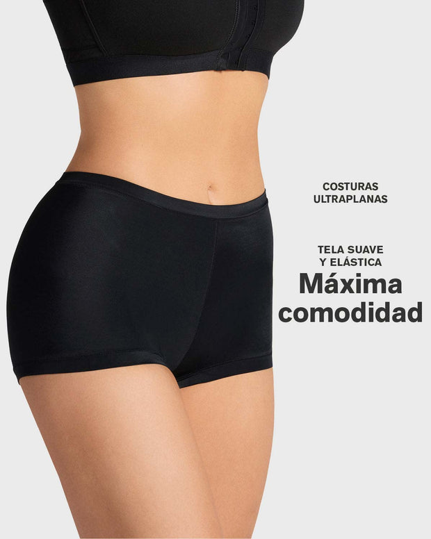 Panty tipo bóxer de ajuste perfecto