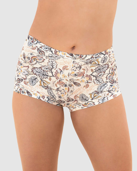 Panty tipo bóxer de ajuste perfecto#color_744-estampado-floral