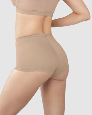 Panty tipo bóxer de ajuste perfecto#color_802-cafe-claro