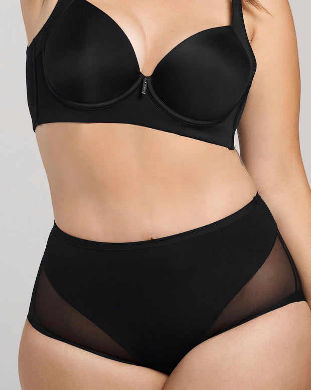 Solo-POS Panty clásico invisible con tul