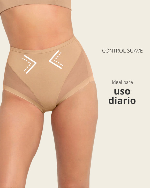 Panty clásico invisible con tul