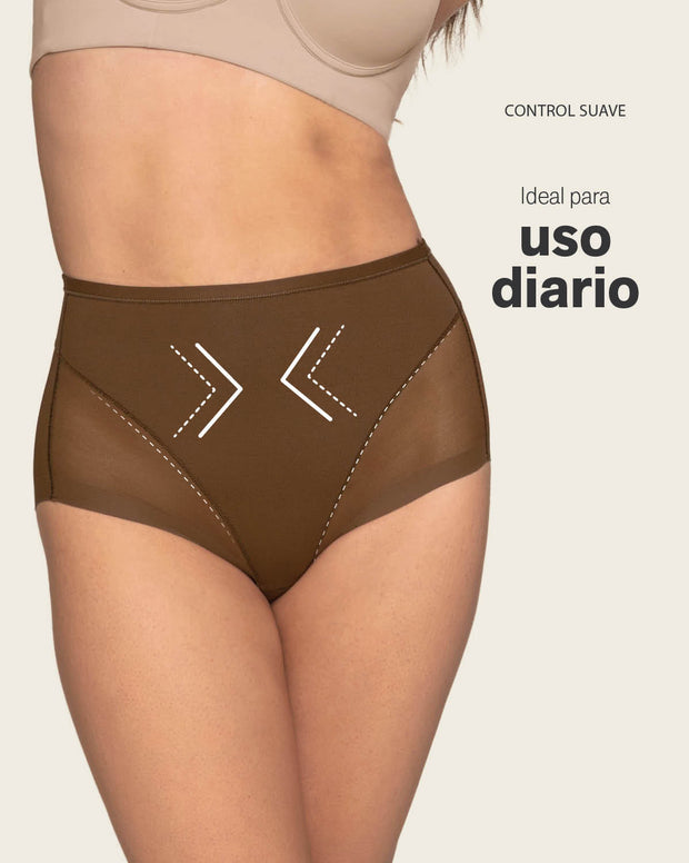 Panty clásico invisible con tul