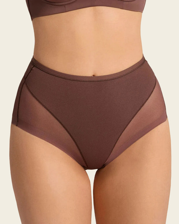Panty clásico invisible con tul