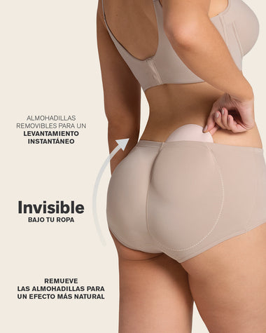 Panty clásico de realce#color_802-cafe-claro