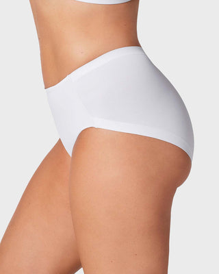 Panty de compresión fuerte con termofusionado#color_000-blanco