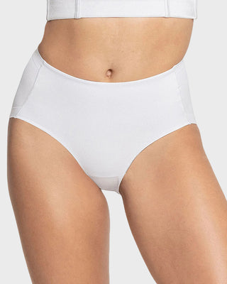 Panty de compresión fuerte con termofusionado#color_000-blanco