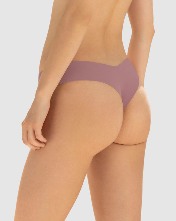Solo-POS Panty brasilera invisible ultraplano sin elásticos y de pocas costuras