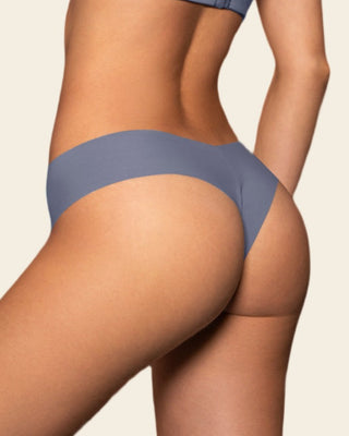 Panty brasilera invisible ultraplano sin elásticos y de pocas costuras#color_525-azul