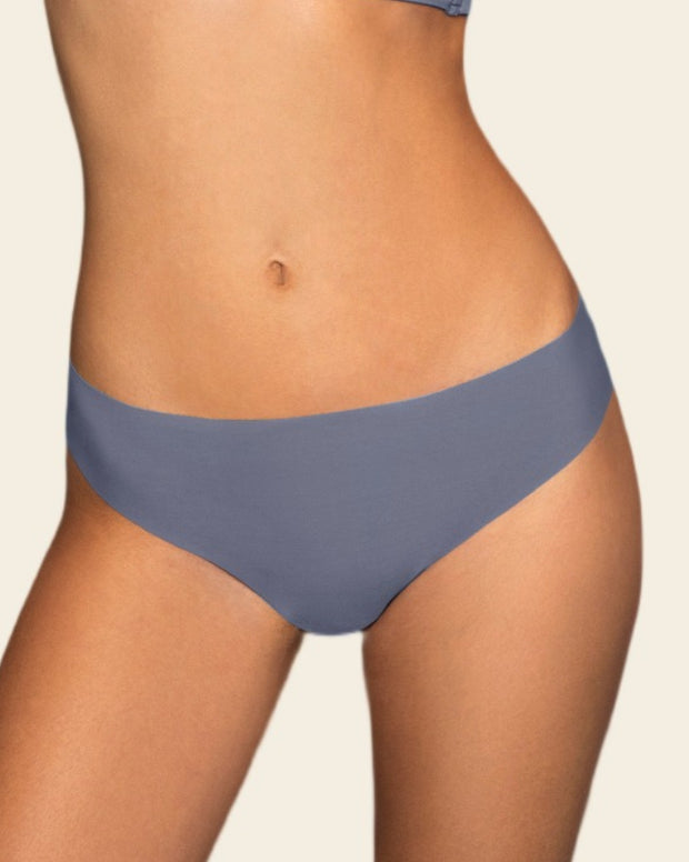 Panty brasilera invisible ultraplano sin elásticos y de pocas costuras