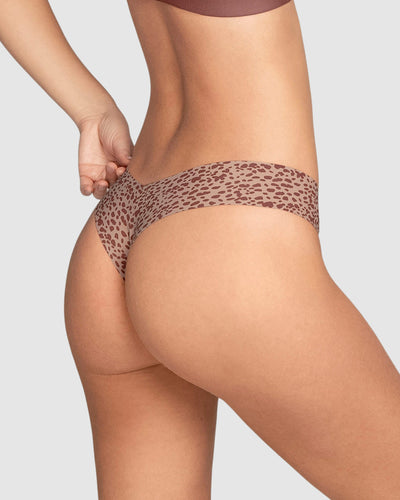 Panty brasilera invisible ultraplano sin elásticos y de pocas costuras#color_b06-estampado-animal-print