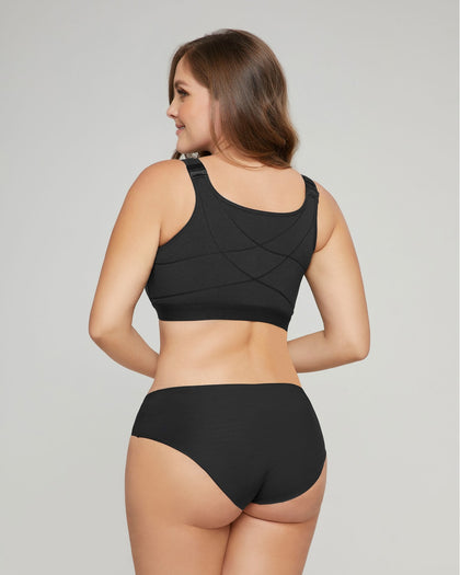 Panty hípster invisible ultraplano sin elásticos y de pocas costuras#color_785-negro-jaspe