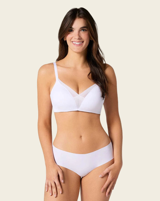 Panty hípster invisible ultraplano sin elásticos y de pocas costuras