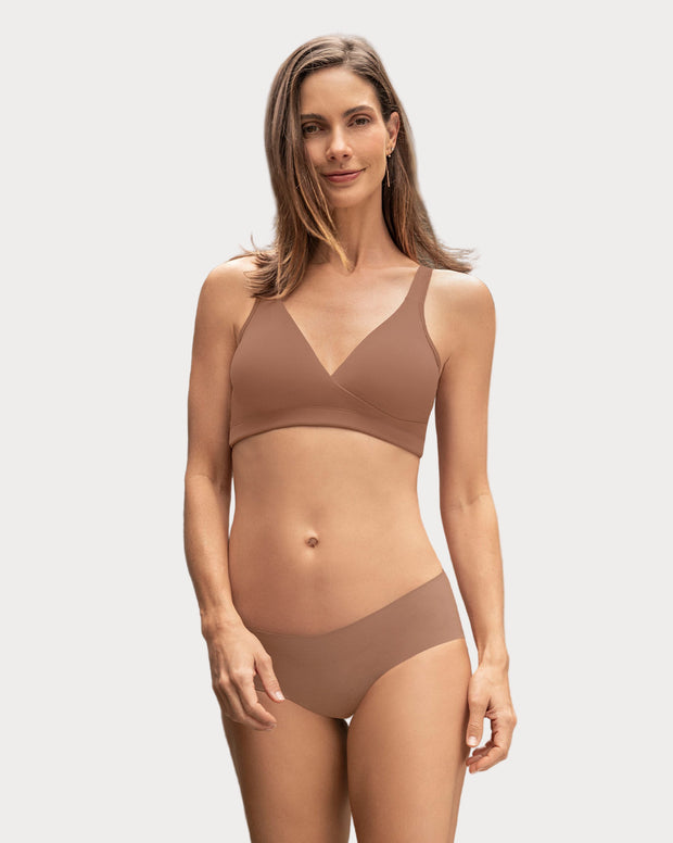 Panty hípster invisible ultraplano sin elásticos y de pocas costuras