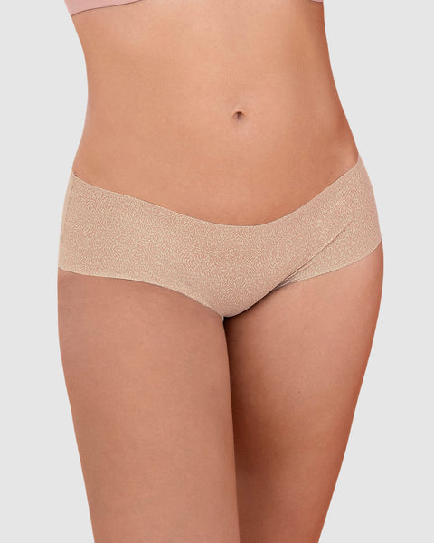 Panty hípster invisible ultraplano sin elásticos y de pocas costuras#color_b73-estampado-textura