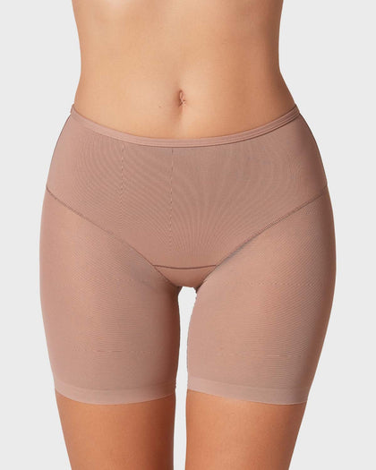 Panty faja invisible de compresión efecto brasilera#color_857-cafe-medio