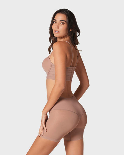 Panty faja invisible de compresión efecto brasilera#color_857-cafe-medio