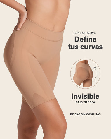 Panty faja seamless con efecto levanta cola#color_852-cafe-medio