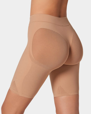 Panty faja seamless con efecto levanta cola#color_852-cafe-medio