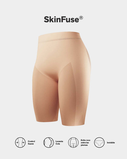 Faja pantalón seamless con efecto levanta cola#color_875-cafe-oscuro