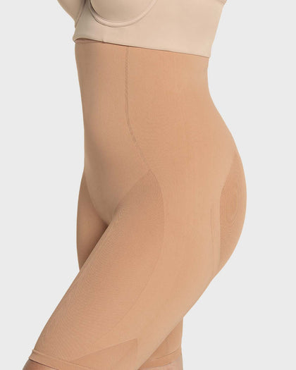 Body faja media pierna invisible levanta cola#color_087-cafe-medio
