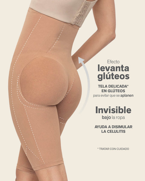 Body faja media pierna invisible levanta cola#color_087-cafe-medio