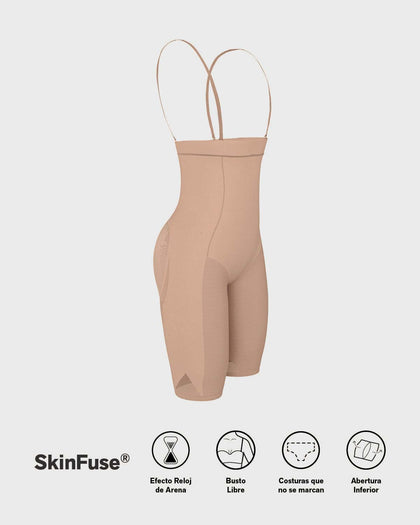 Body faja media pierna invisible levanta cola#color_875-cafe-oscuro