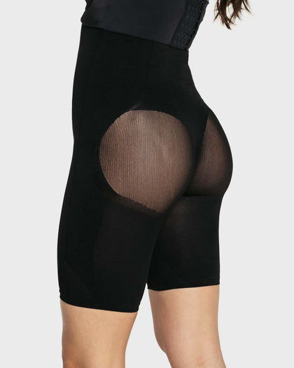 Body faja media pierna invisible levanta cola#color_700-negro