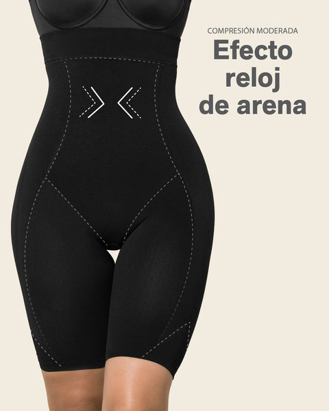 Body faja media pierna invisible levanta cola#color_700-negro