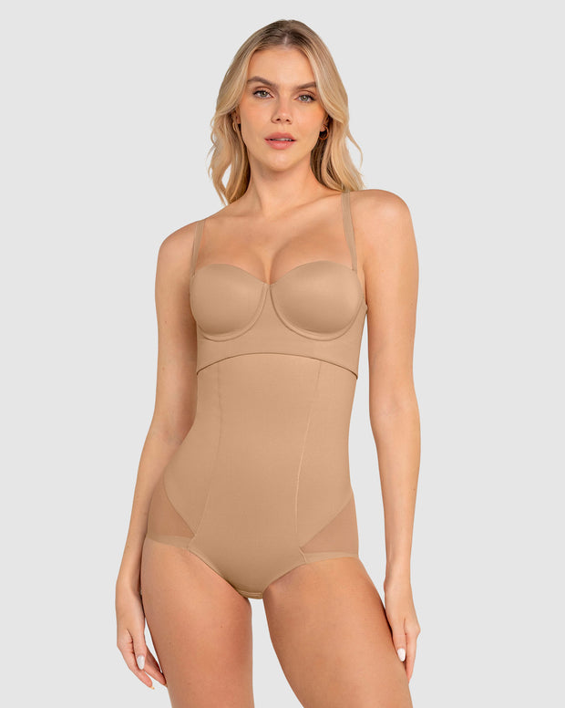 Panty faja de tiro alto y control de abdomen invisible en glúteos