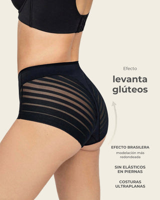 Paquete x 3 panties faja clásicos con control moderado de abdomen#color_s04-surtido