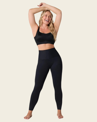 Legging de compresión con short interno levanta cola#color_700-negro