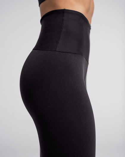 Legging deportivo tiro alto de compresión y de secado rápido#color_700-negro