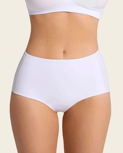 Panty clásico con tela inteligente sin costuras#color_000-blanco