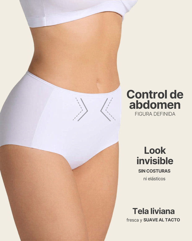 Panty clásico con tela inteligente sin costuras