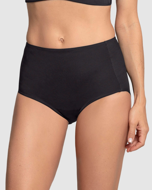 Panty clásico efecto invisible de control fuerte en abdomen