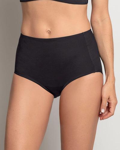 Panty clásico efecto invisible de compresión fuerte en abdomen#color_700-negro