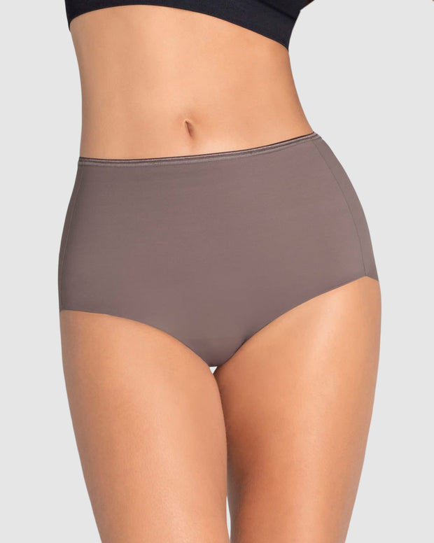 Panty clásico efecto invisible de compresión fuerte en abdomen