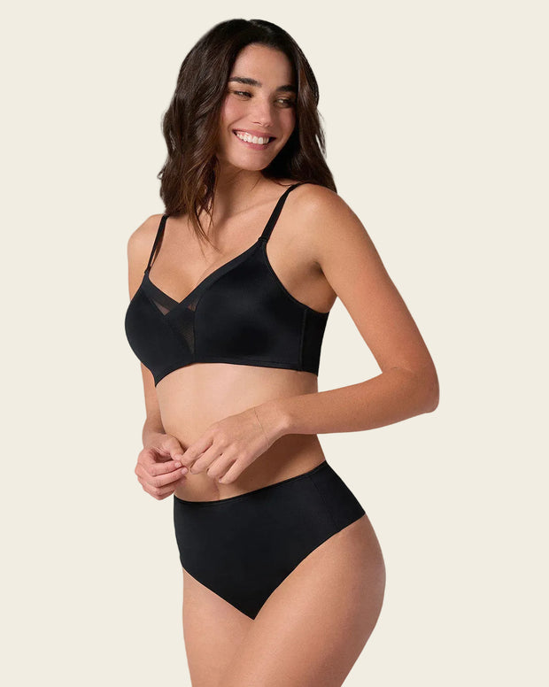 Panty faja brasilera de compresión fuerte tiro alto
