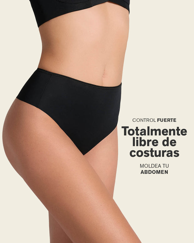Panty faja brasilera de compresión fuerte tiro alto