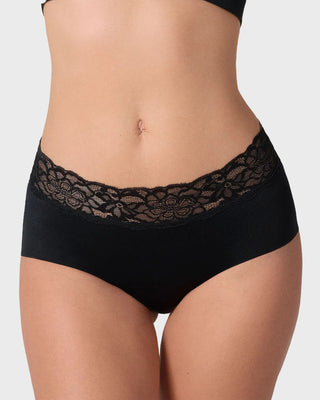 Panty hípster en tela ultraliviana con franja de SmartLace®#color_700-negro