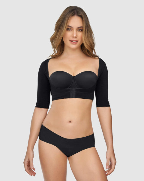 Faja invisible estilizadora de brazos con corrector de postura#color_700-negro