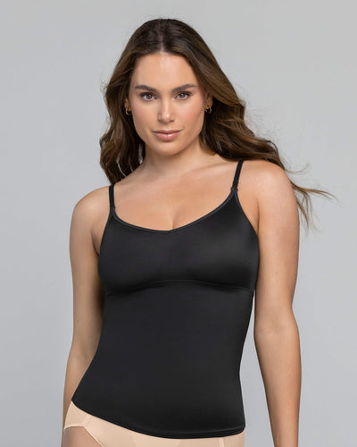 Camiseta de control de abdomen y espalda - una figura moldeada al instante#color_700-negro