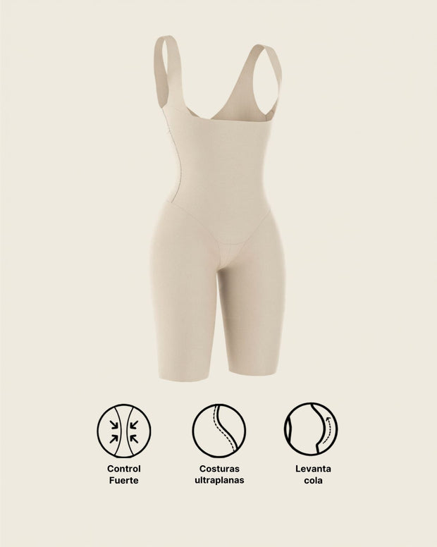 Body busto libre ultraliviano de compresión fuerte