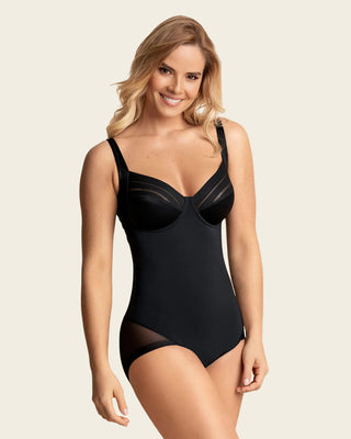 Body de control suave y copas con arco#color_700-negro