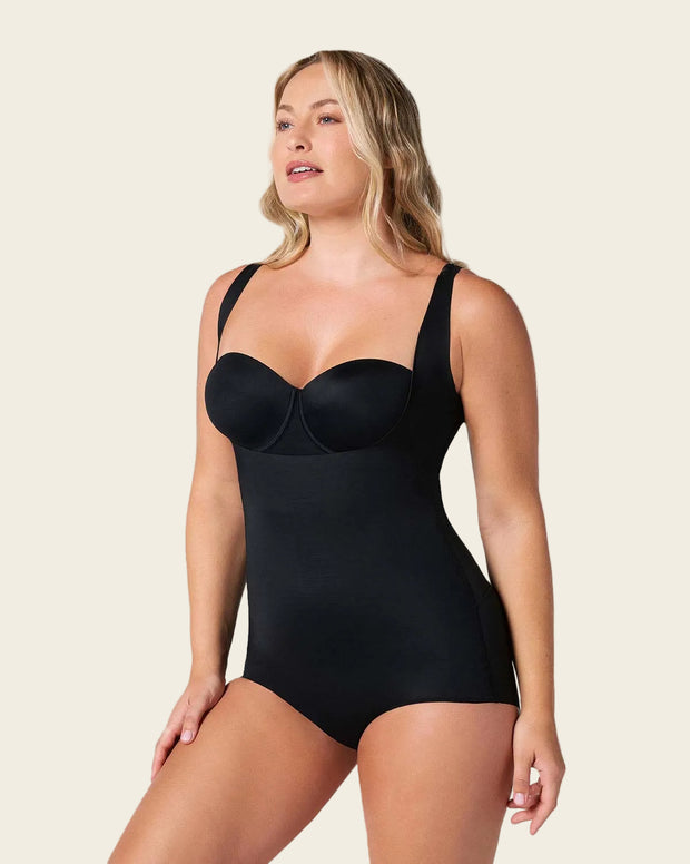 Body faja moldeador de aspecto invisible en glúteos