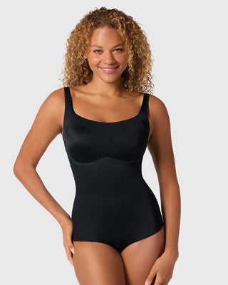 Body de compresión de abdomen con bra incorporado#color_700-negro