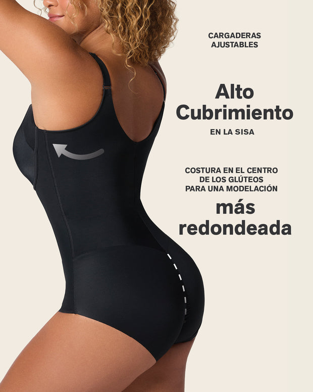 Body de compresión de abdomen con bra incorporado